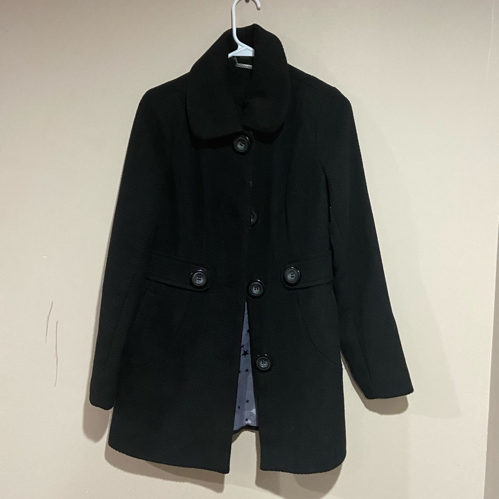 Black Women’s Peacoat Size Medium